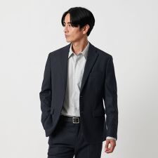 ビューティー＆ユース ユナイテッドアローズ(BEAUTY&YOUTH)のストレッチ サキソニー 2B ジャケット セットアップ対応