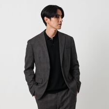 ビューティー＆ユース ユナイテッドアローズ(BEAUTY&YOUTH)のストレッチ サキソニー 2B ジャケット セットアップ対応