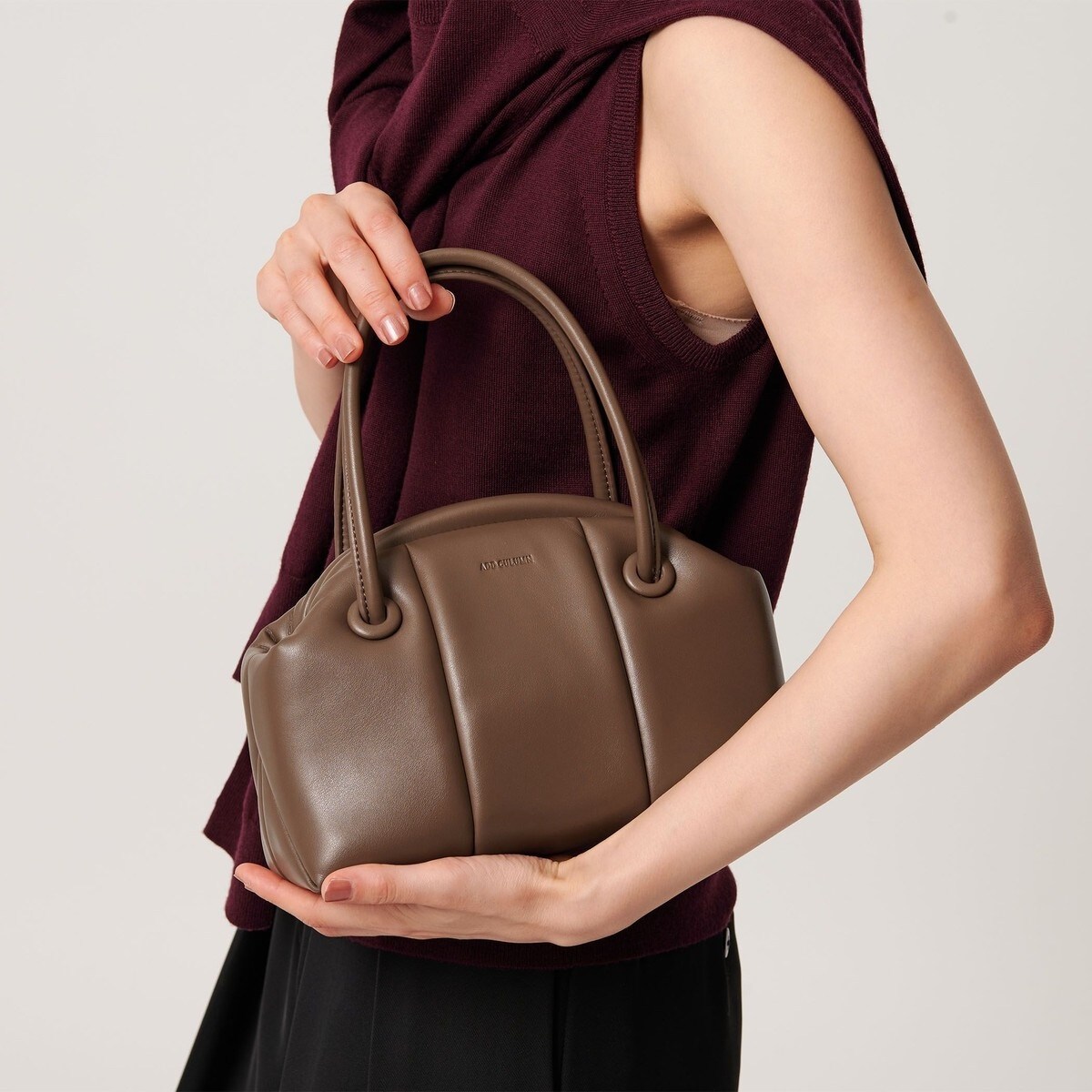 追加4》AULENTTI /オウレンティ SUEDE BOSTON BAG4 | ユー バイ