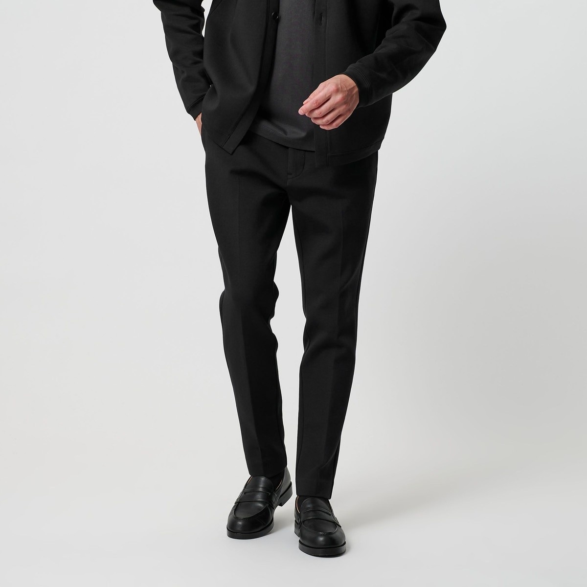 KOMATSU PACK 1P イージー ワイドテーパード パンツ