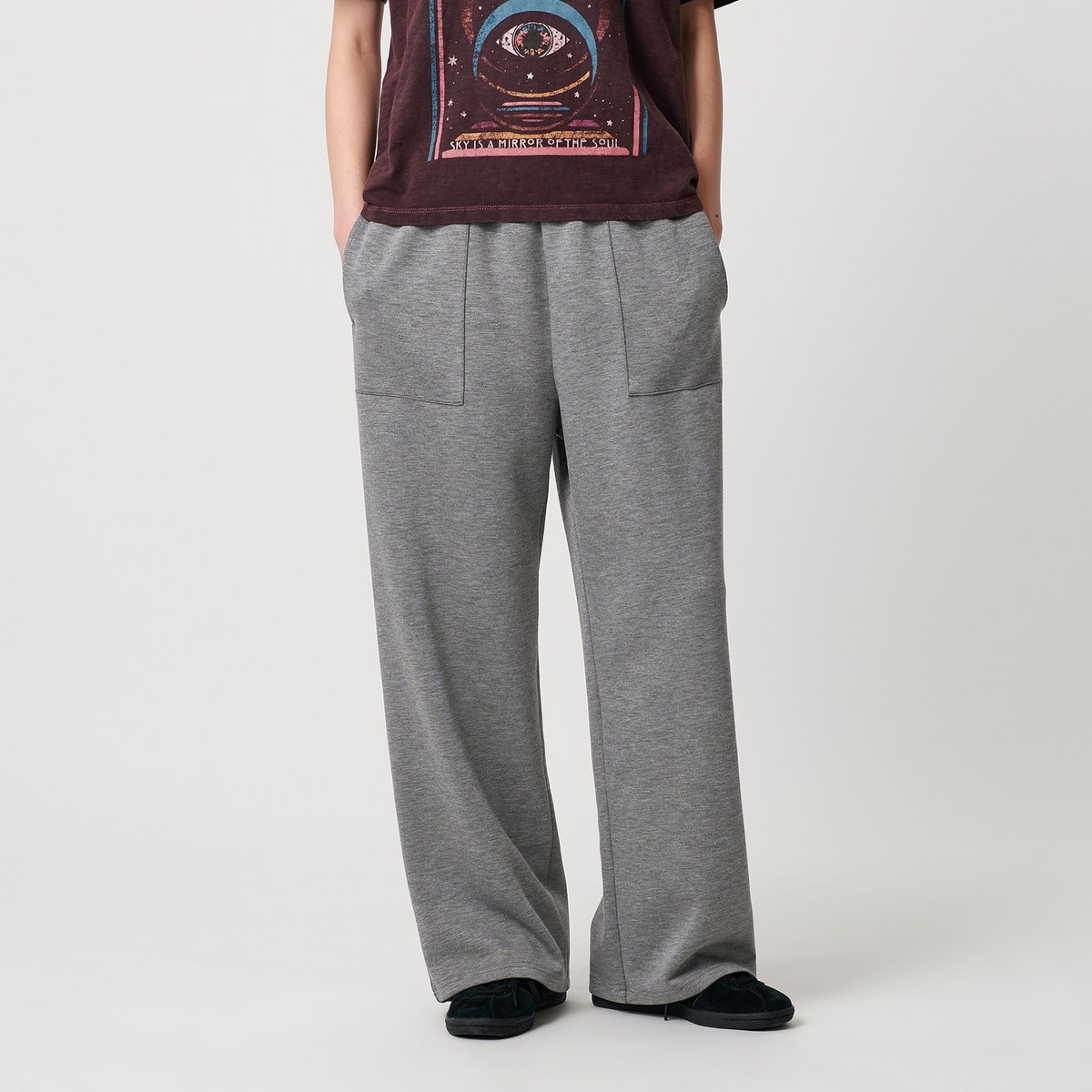 BEAUTY&YOUTH コットン エンブロイダリー ワイドイージーパンツ BEAUTY&YOUTH UNITED ARROWS（ビューティーアンドユース