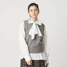 ビューティー＆ユース ユナイテッドアローズ(BEAUTY&YOUTH)のウールナイロンブレンド ネップベスト