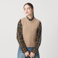 ビューティー＆ユース ユナイテッドアローズ(BEAUTY&YOUTH)のウールナイロンブレンド ネップベスト