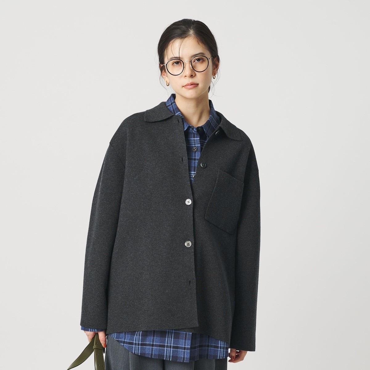 コットンナイロンエンブロイダリーカーディガン BEAUTY&YOUTH UNITED ARROWS（ビューティーアンドユース