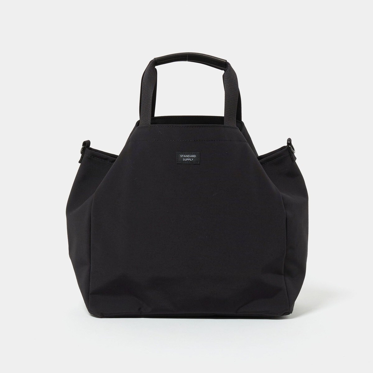 ドレスデリア　オーバーラップサークルスクエアトート　新品タグ付き otonaMUSE12月号掲載】オーバーラップサークル リサイクルレザー