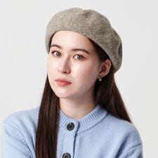 ビューティー＆ユース ユナイテッドアローズ(BEAUTY&YOUTH)のメランジ シンプル ベレー帽
