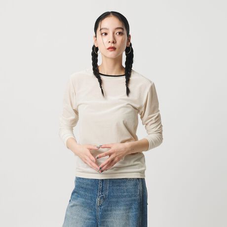 [^ԁF16122000008]VbNőlȃJ[CibvBHdl̃xAK[TVcBfUCK[TVcx[XɂAlC̃VA[xAJbg\[OX[uɂȂēoB݂̃oC_[ׂāAڂzF̃pCsOŃ[hȕ͋CɎdグĂ̂|CgłBobNX^Cɂ͗܊J{ĂA炵͋CvXB{̑fނɃRpNgtHŃgh钅Ȃ܂Bfޓ̂VA[xAW[W[gpBŎ􂢉\ȗ֐͂łBR[fBl[gꖇƂĂ͂AlbN̔zFANZgƂȂfUC̓WPbgJ[fBK̃Ci[g߁BR[fBl[gŁAOV[Yy߂钅񂵖\ȈꒅłB============================nFȂF₠LkF򊴁F₠PA@F􂢉============================yӎziɁu舵̒ӏvAu\v܂ꍇ́AgpOɕKmFBi摜́A̓p\RȂǂ̉{ɂAۂ̐FƈقȂČꍇ܂B炩߂Bi̐F̖ڈ́AiP̂̉摜QƂBX܂ւ₢킹̍ۂ́ASBEAUTY&YOUTHeX܂܂ŉL̕i/iԂ\tBiFBL SHER VLR RINGER LS iԁF16122000008