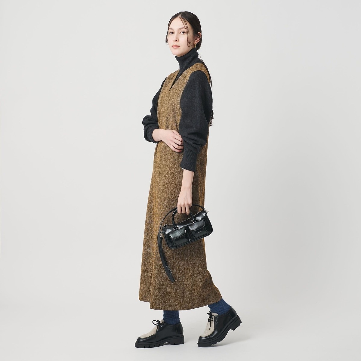 ハウンドトゥースジャンパースカート | グレースコンチネンタル(GRACE