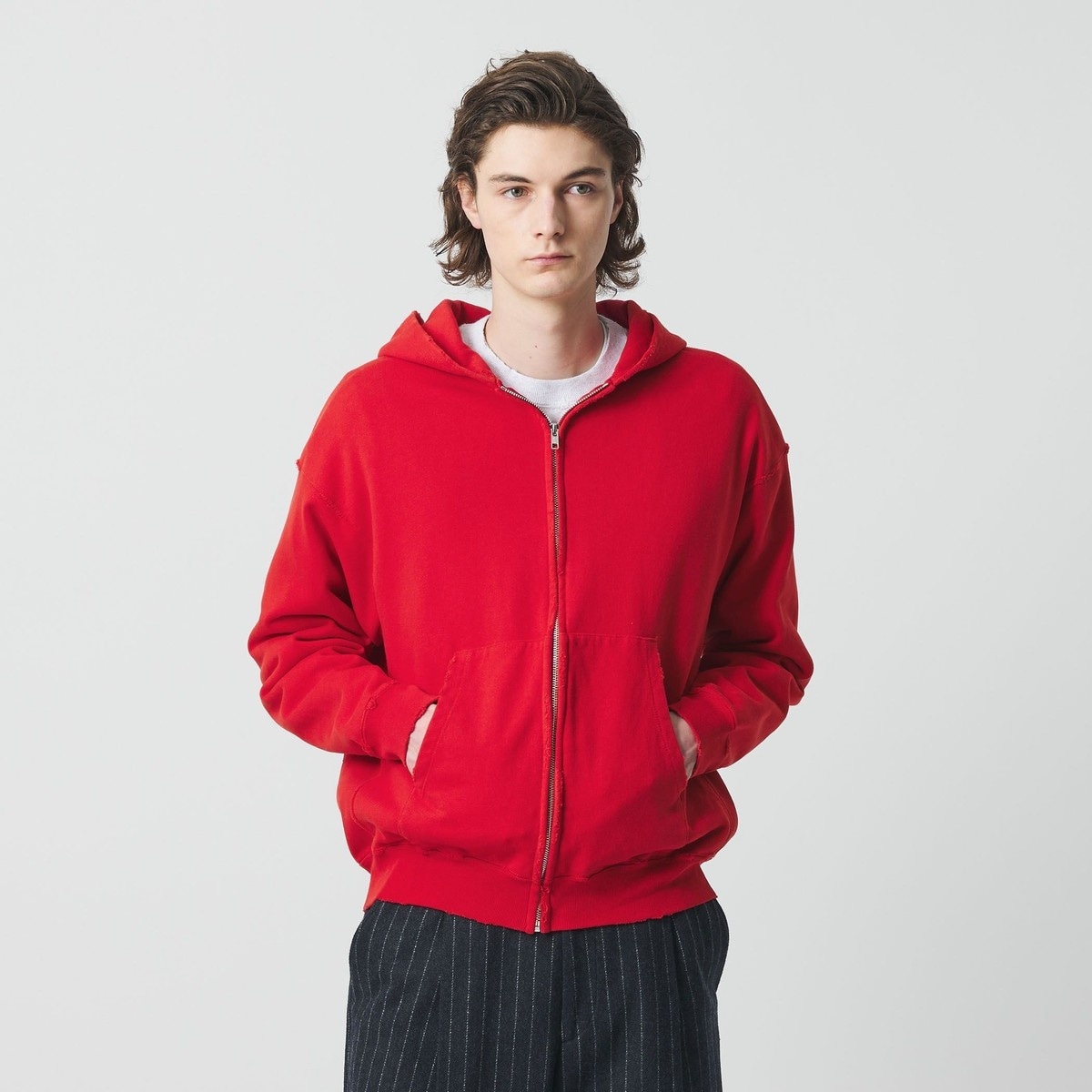 Southwick Gate Label: ウール ジップアップ パーカー | シップス