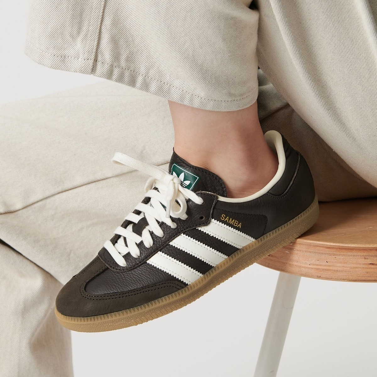 [}C]adidas OriginalsSAMBA OG/Xj[J[/r[eB[[X iCebhA[YiBEAUTY&YOUTHj DK.BROWN