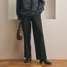 ビューティー＆ユース ユナイテッドアローズ(BEAUTY&YOUTH)の裏起毛バックゴム ストレートパンツ ウォッシャブル