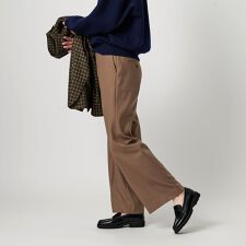 ビューティー＆ユース ユナイテッドアローズ(BEAUTY&YOUTH)の裏起毛バックゴム ストレートパンツ ウォッシャブル