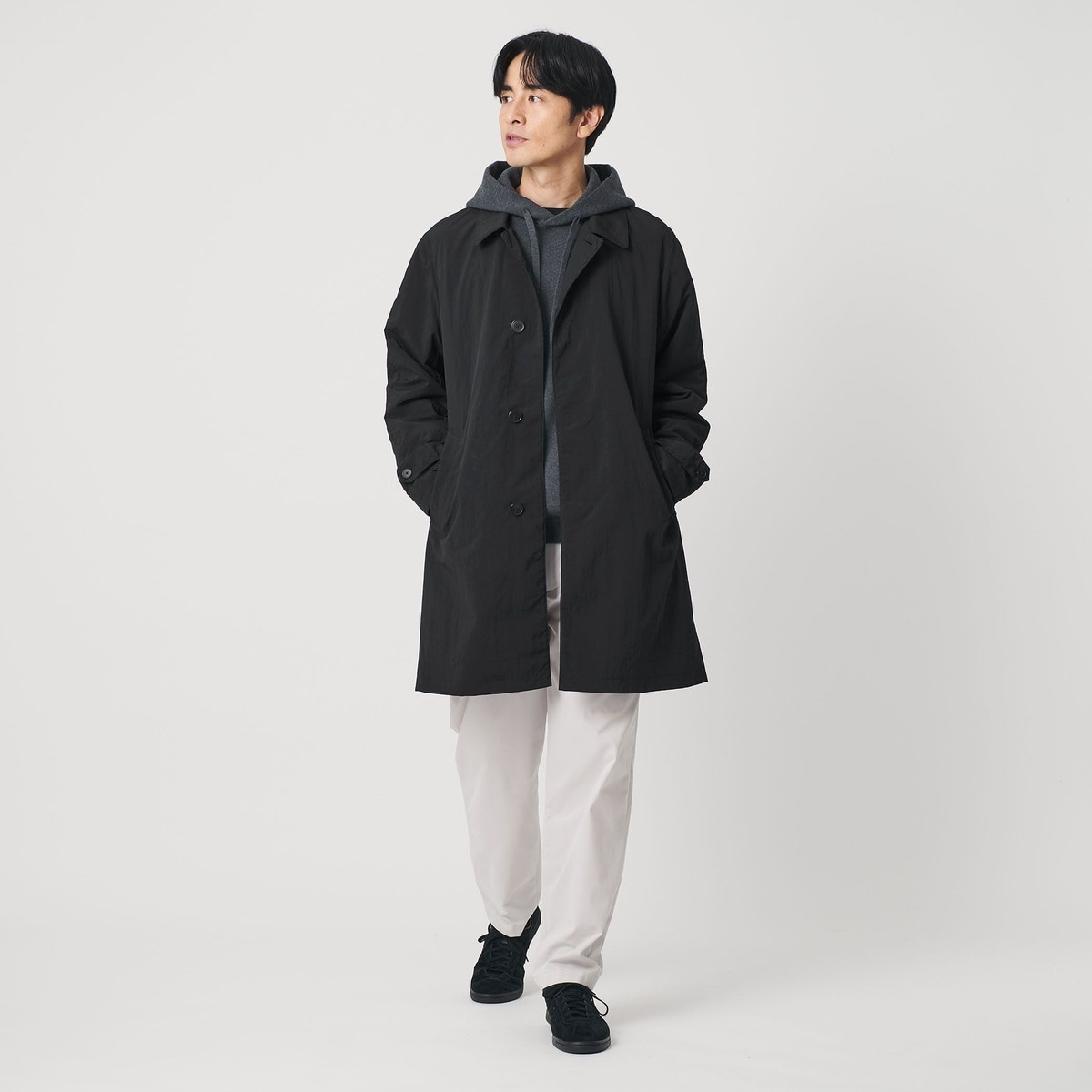 [}C]PERTEX iC o}J[ R[g @\/r[eB[[X iCebhA[YiBEAUTY&YOUTHj BLACK