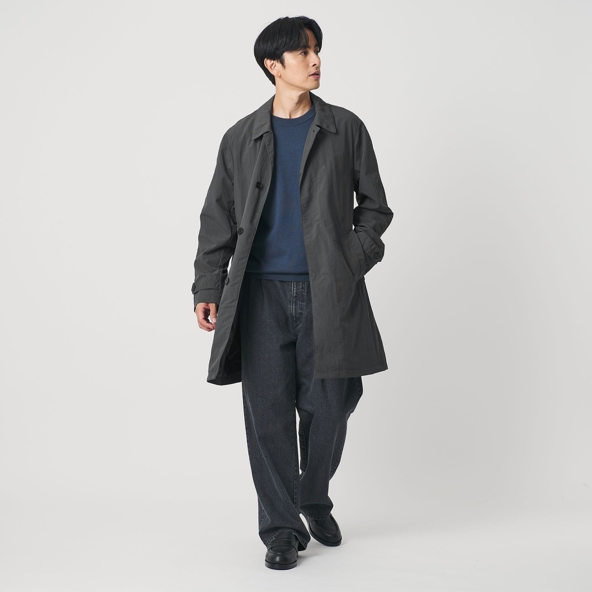 [}C]PERTEX iC o}J[ R[g @\/r[eB[[X iCebhA[YiBEAUTY&YOUTHj DK.GRAY