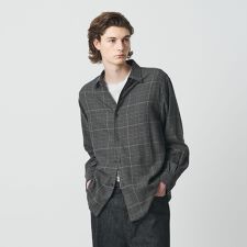 ＜one BEAUTY&YOUTH＞C/TCL チェック シャツ FORM型