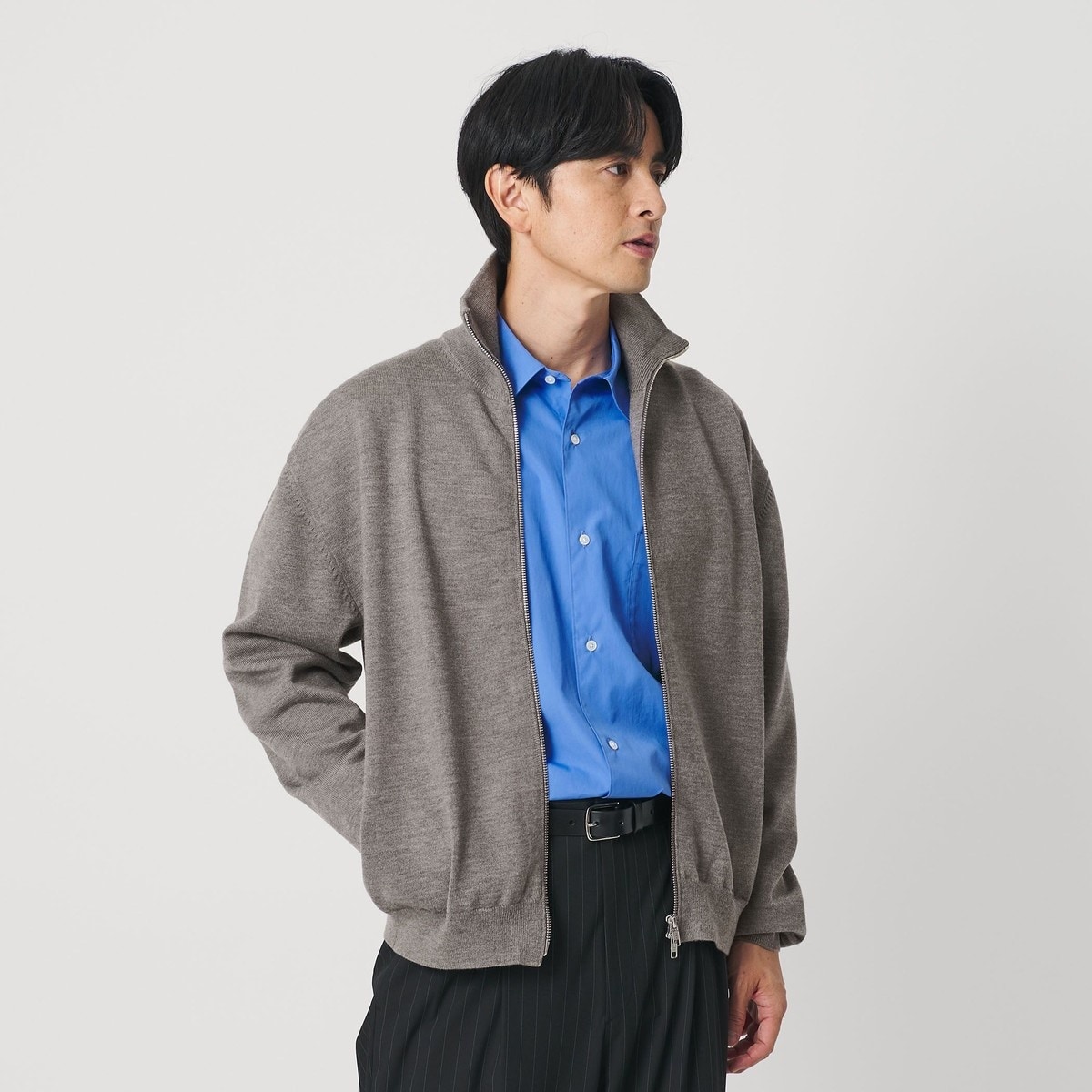 ユナイテッドアローズBEAUTY&YOUTHメンズライクオーバーニットカーデ ビューティー＆ユース ユナイテッドアローズ(BEAUTY&YOUTH UNITED