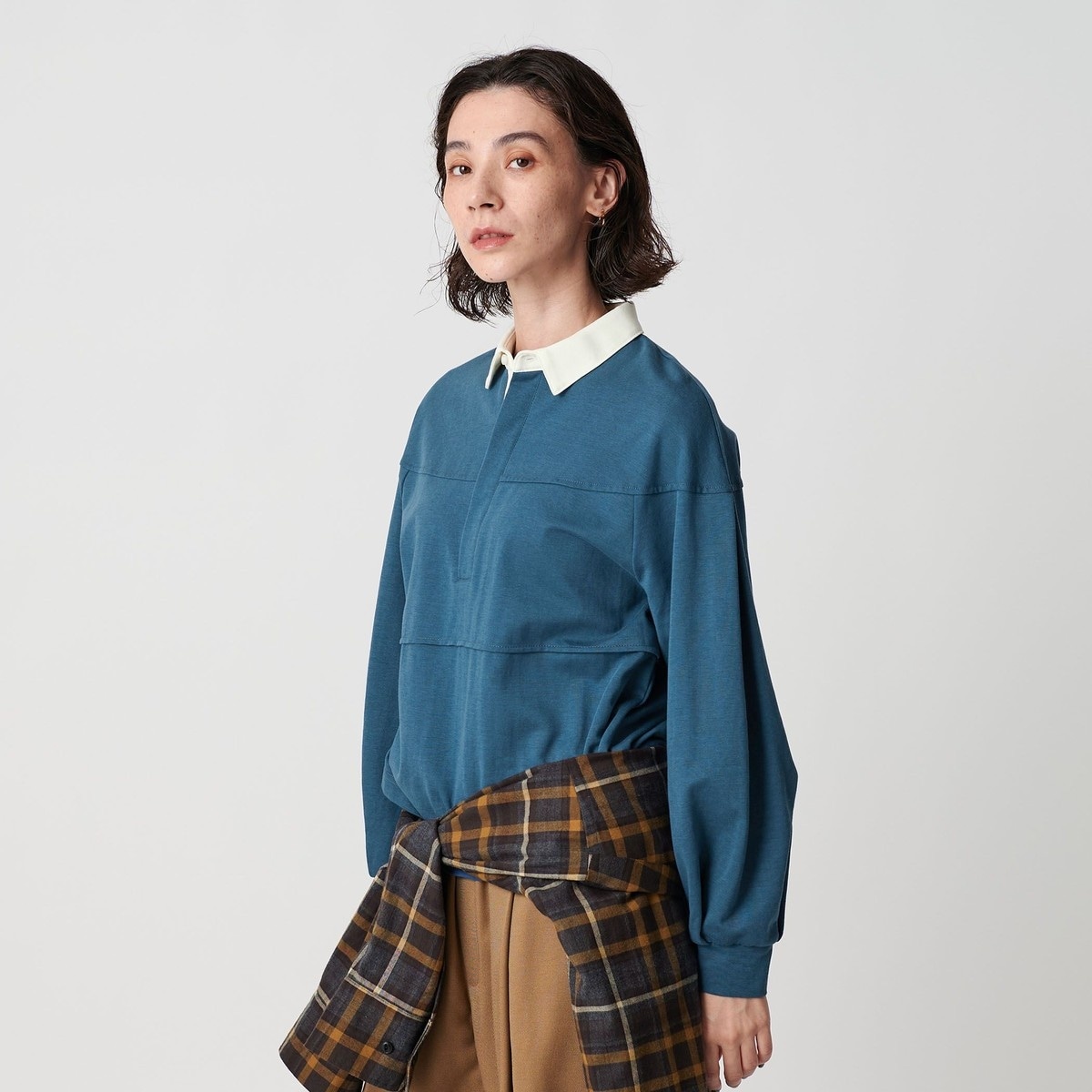 NOLLEY'S ノーリーズ　エアボール ペプラムプルオーバーカットソー 楽天市場】◇【WEB限定カラーあり】エアボール ペプラムプル