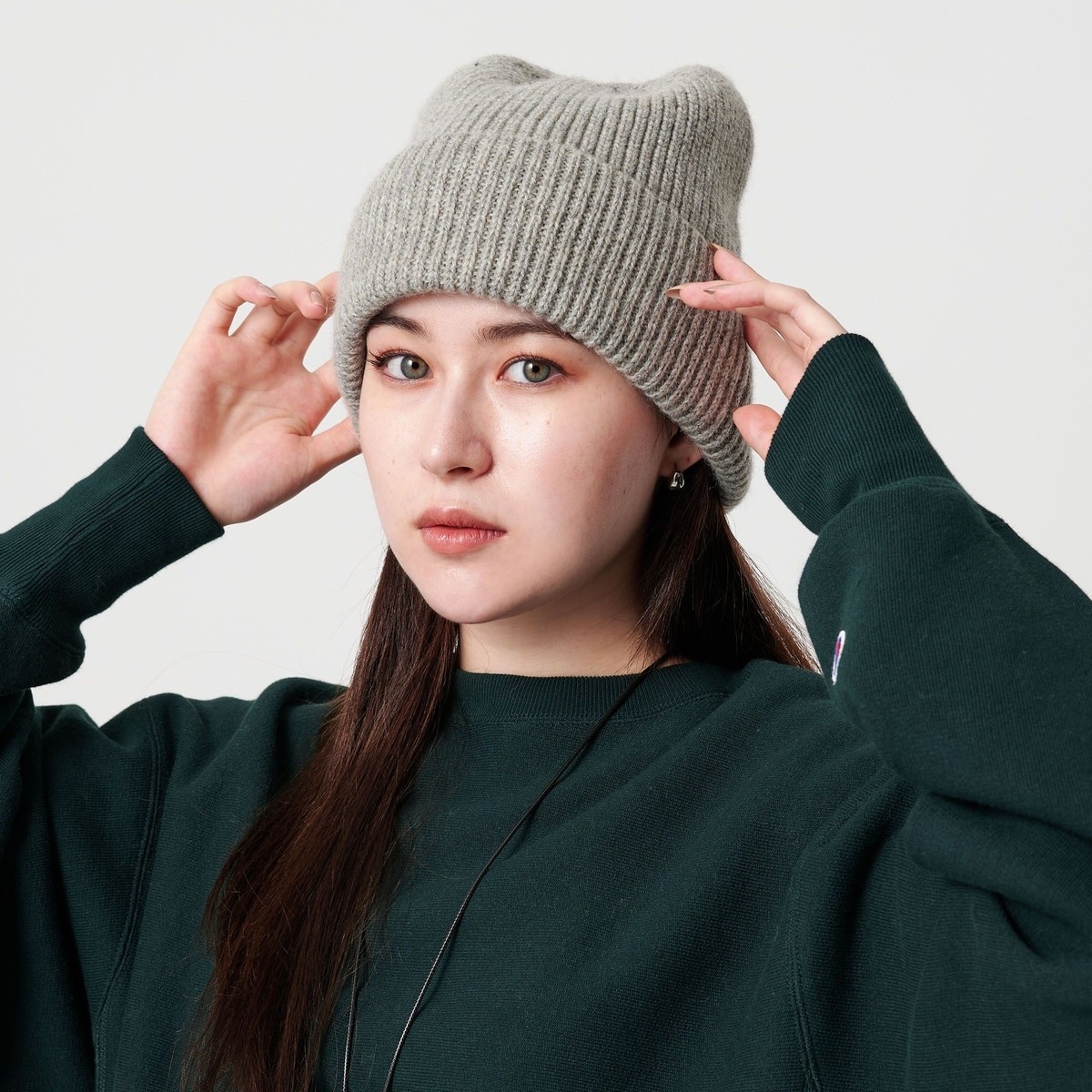 クレストロゴピュアウールビーニー | トミー ヒルフィガー(Tommy