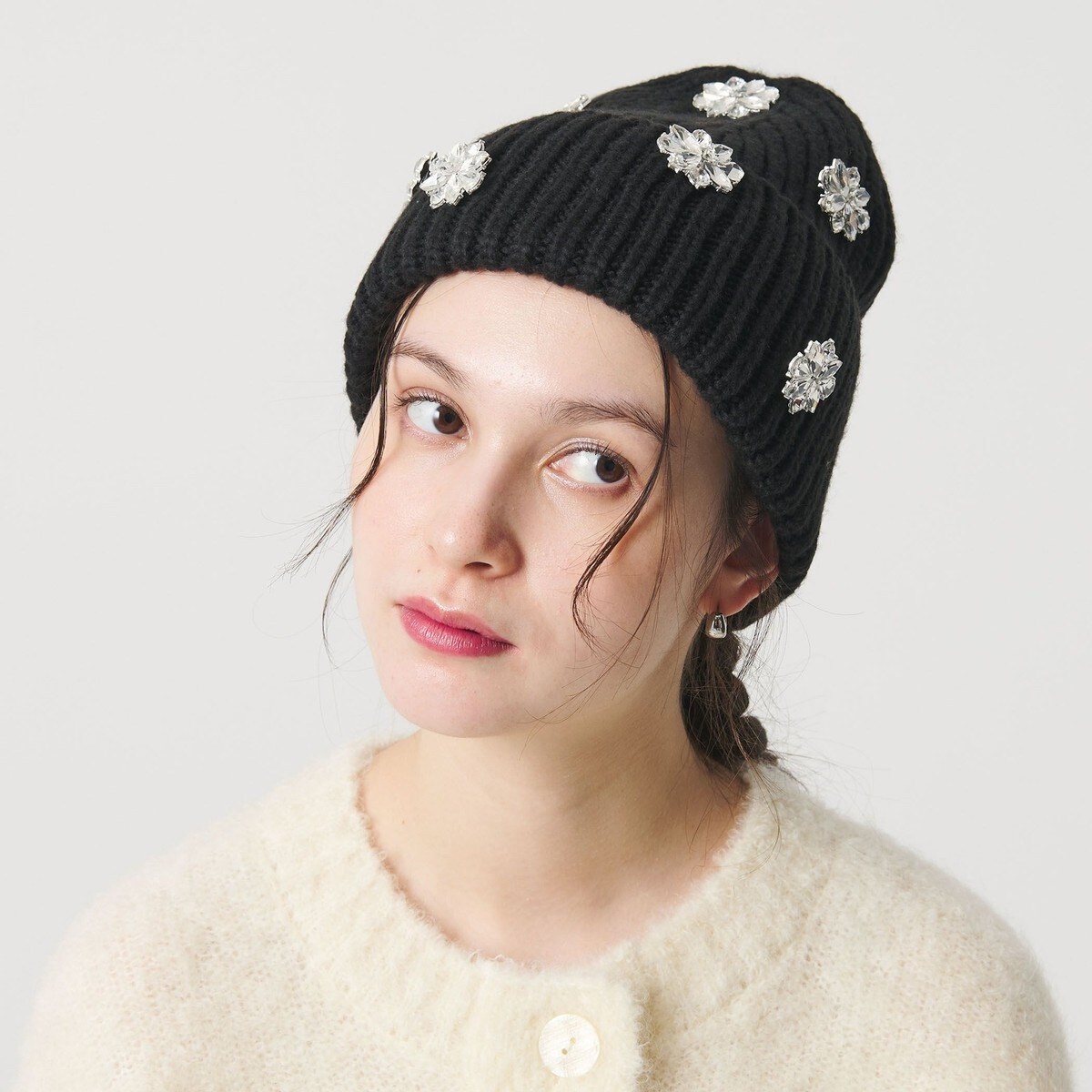 UGG＞エンベリッシュド ニット カフ ビーニー | ビューティー＆ユース