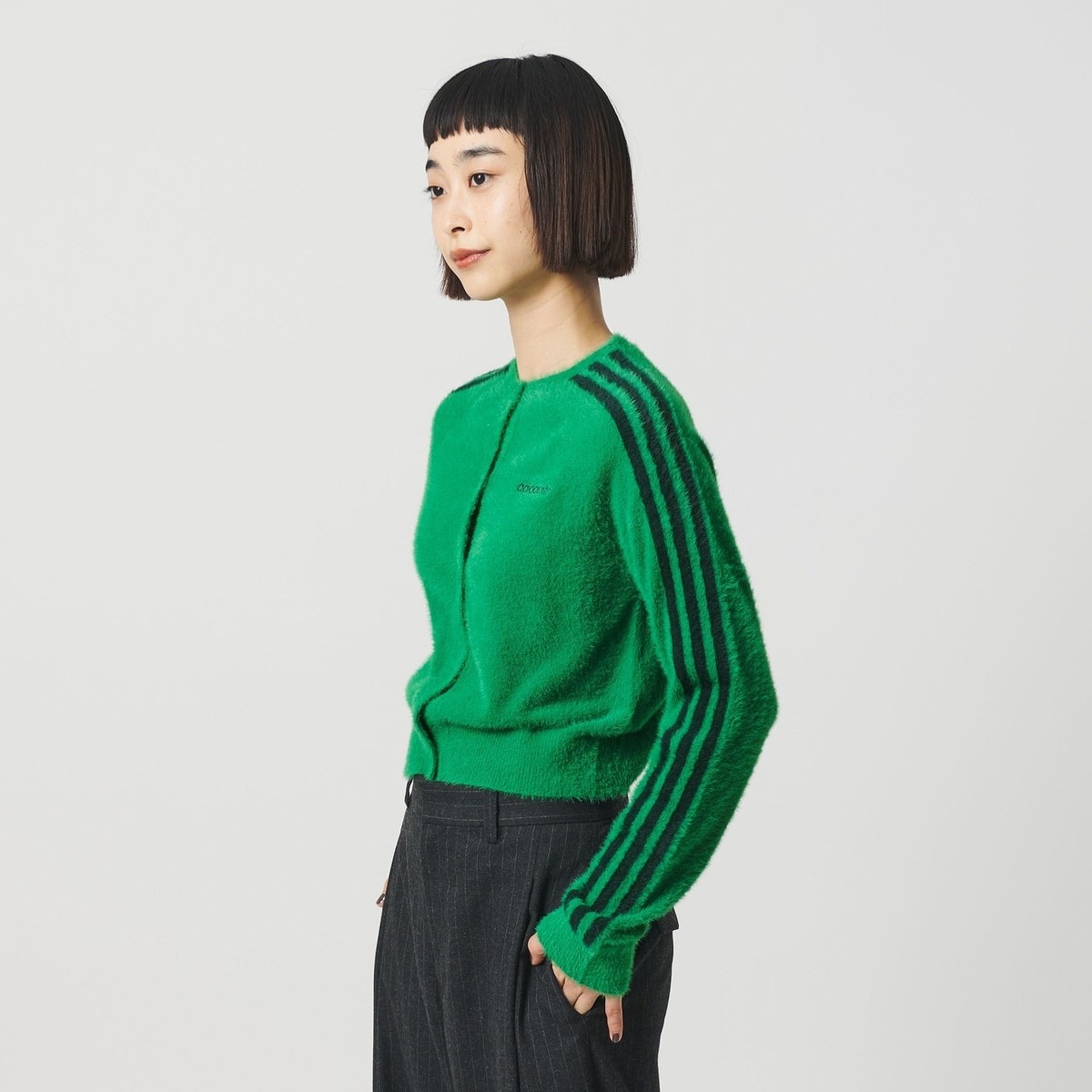 Katie fluffy カーディガン adidas Originals＞FLUFFY カーディガン | ビューティー＆ユース