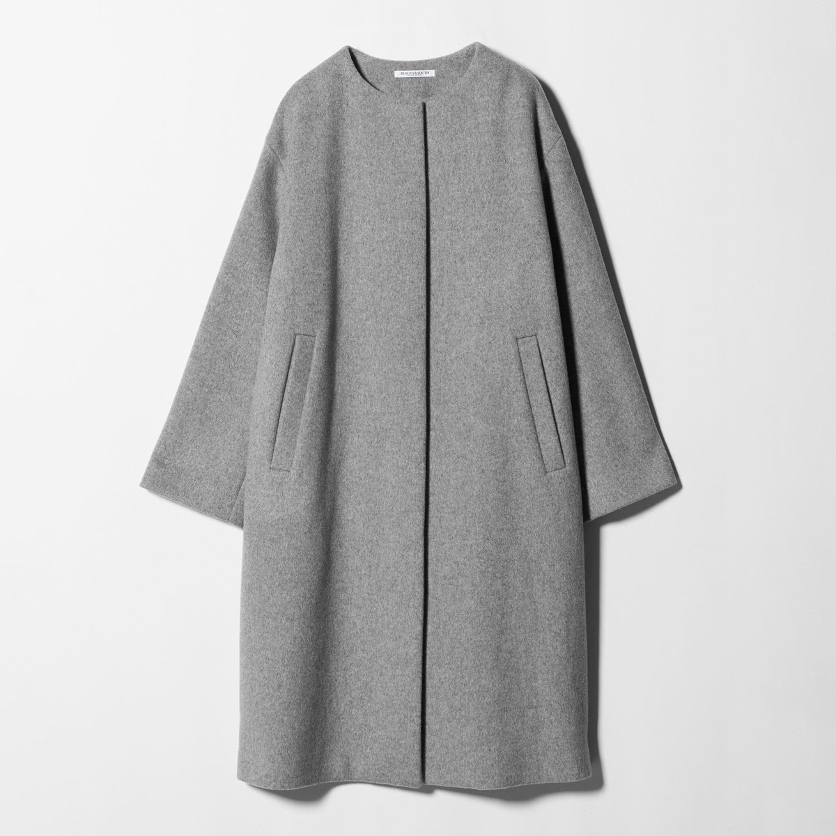 追加》ビーバーストール付きショートコート | スピック＆スパン