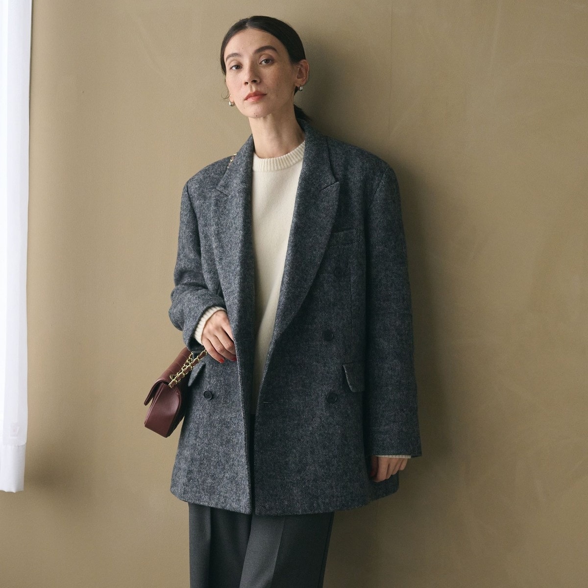 ユナイテッドアローズBEAUTY&YOUTH 上質ウールブレンド タートルネックニットワンピース BEAUTY\u0026YOUTH UNITED ARROWS（ビューティーアンドユースユナイテッド