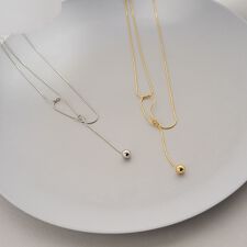 ビューティー＆ユース ユナイテッドアローズ(BEAUTY&YOUTH)のノット ワンボール ネックレス