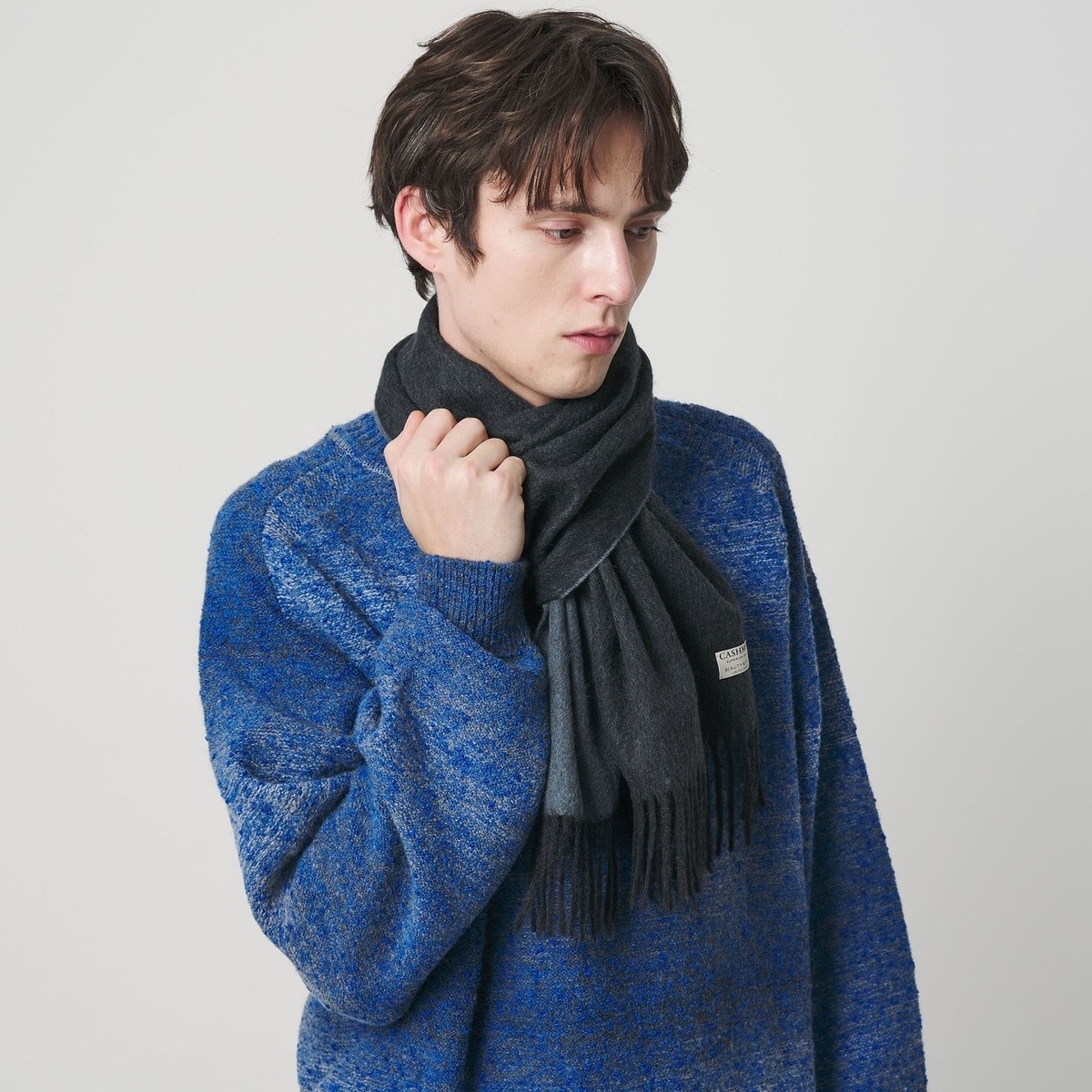 THE INOUE BROTHERS / ザ イノウエブラザーズ Brushed Scarf