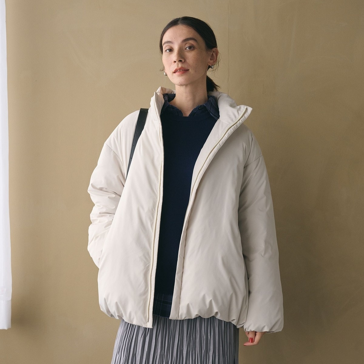 THE NORTH FACE＞ウィンドストッパー ダウンシェル コート