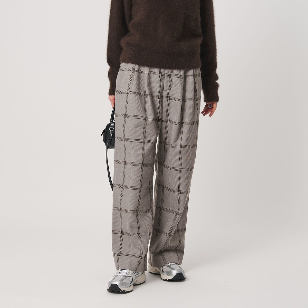 コットンナイロン レースワイドパンツ | ビューティー＆ユース