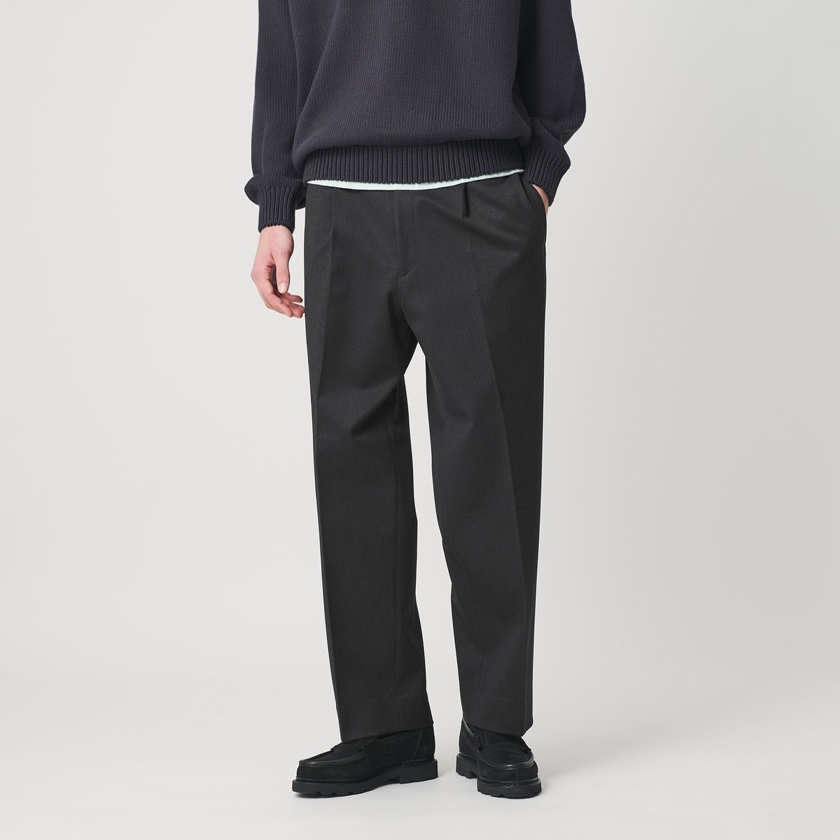 尾州 TR テーパード パンツ 裏起毛 手洗い可能 | ビューティー＆ユース