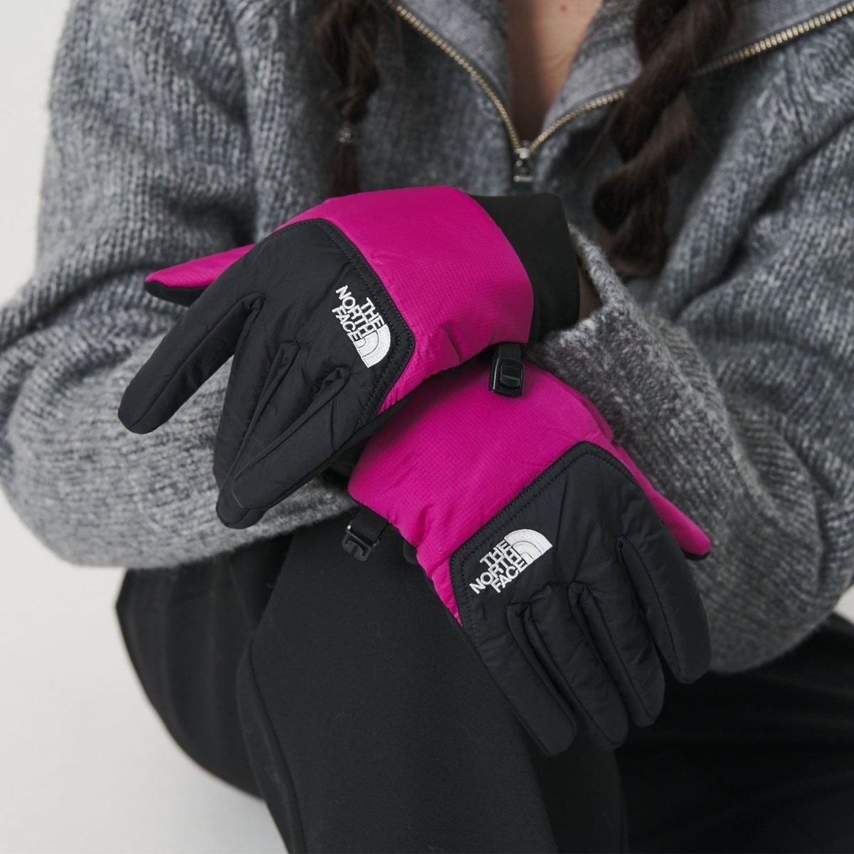 [}C]THE NORTH FACEkvV C[`bv O[u/r[eB[[X iCebhA[YiBEAUTY&YOUTHj PINK