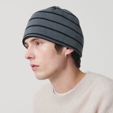 リバーシブル ビーニー