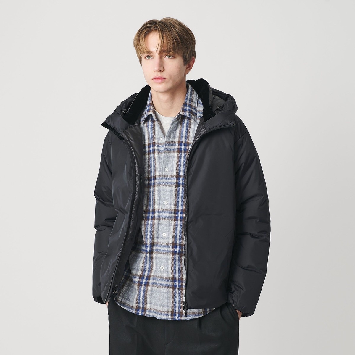 GORE-TEX ゴアテックス 防水 透湿 防風 フーデッドダウンジャケット