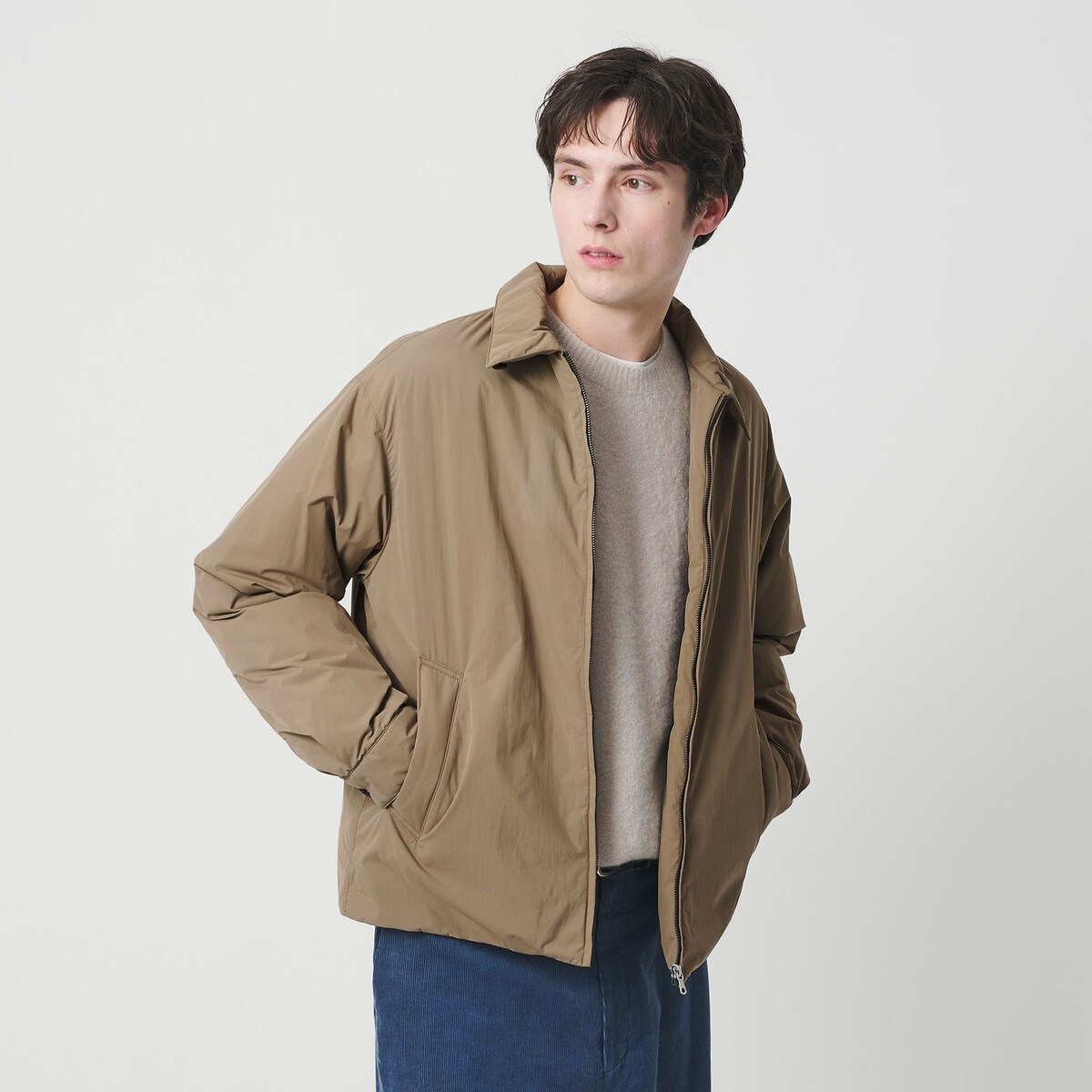 ADS ダウン バルカラー コート | ビューティー＆ユース ユナイテッド