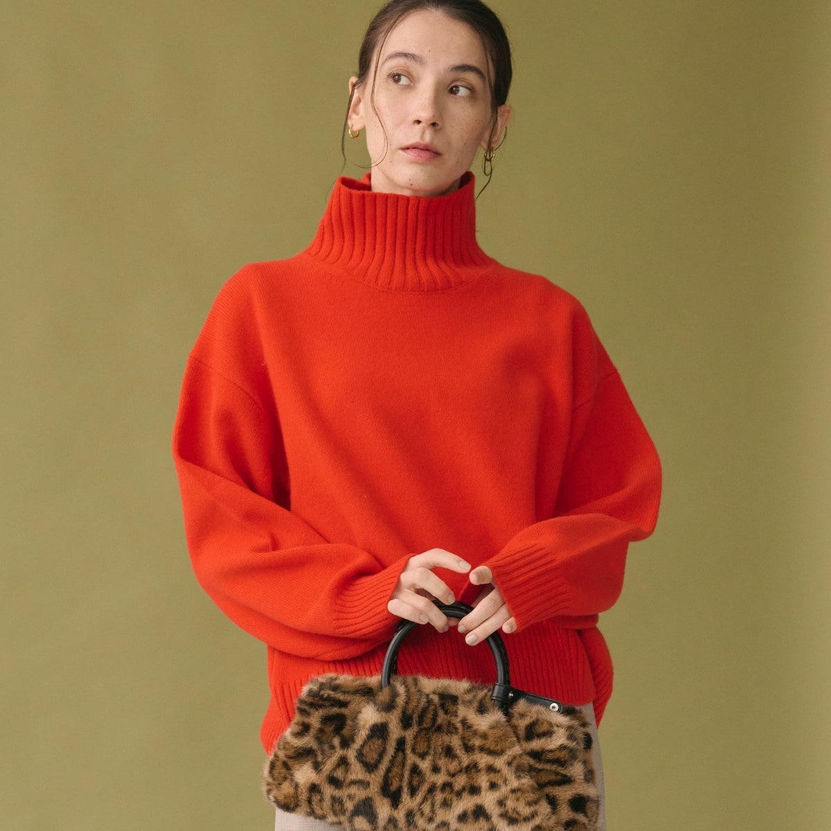 極美品　ユナイテッドアローズ　ウールカシミヤ　タートルネック　ニット　セーター ウールカシミヤ アクアタートルネックニット | ビューティー＆ユース