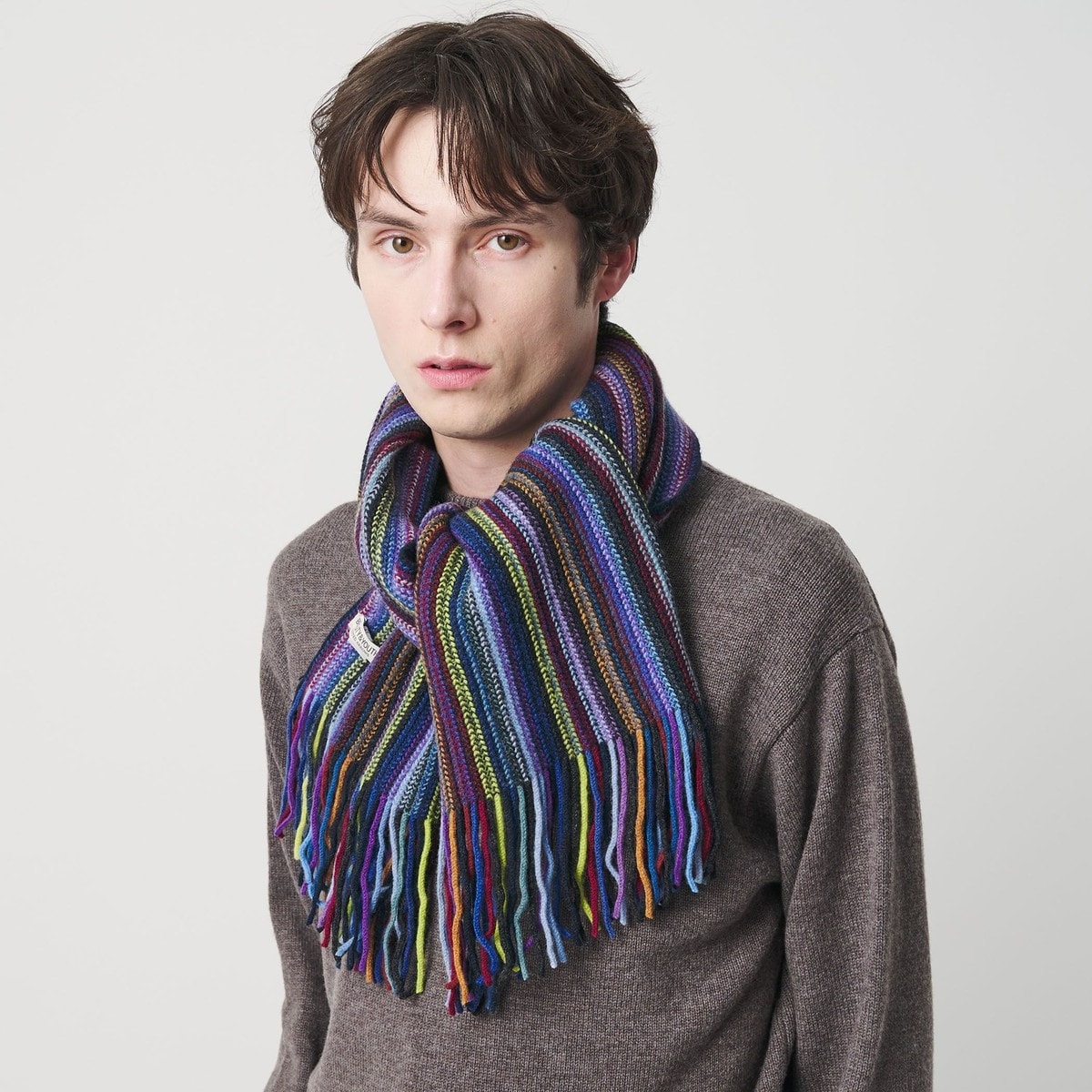 【美品】マフラー　ユナイテッドアローズ qq4251-03_1.jpg