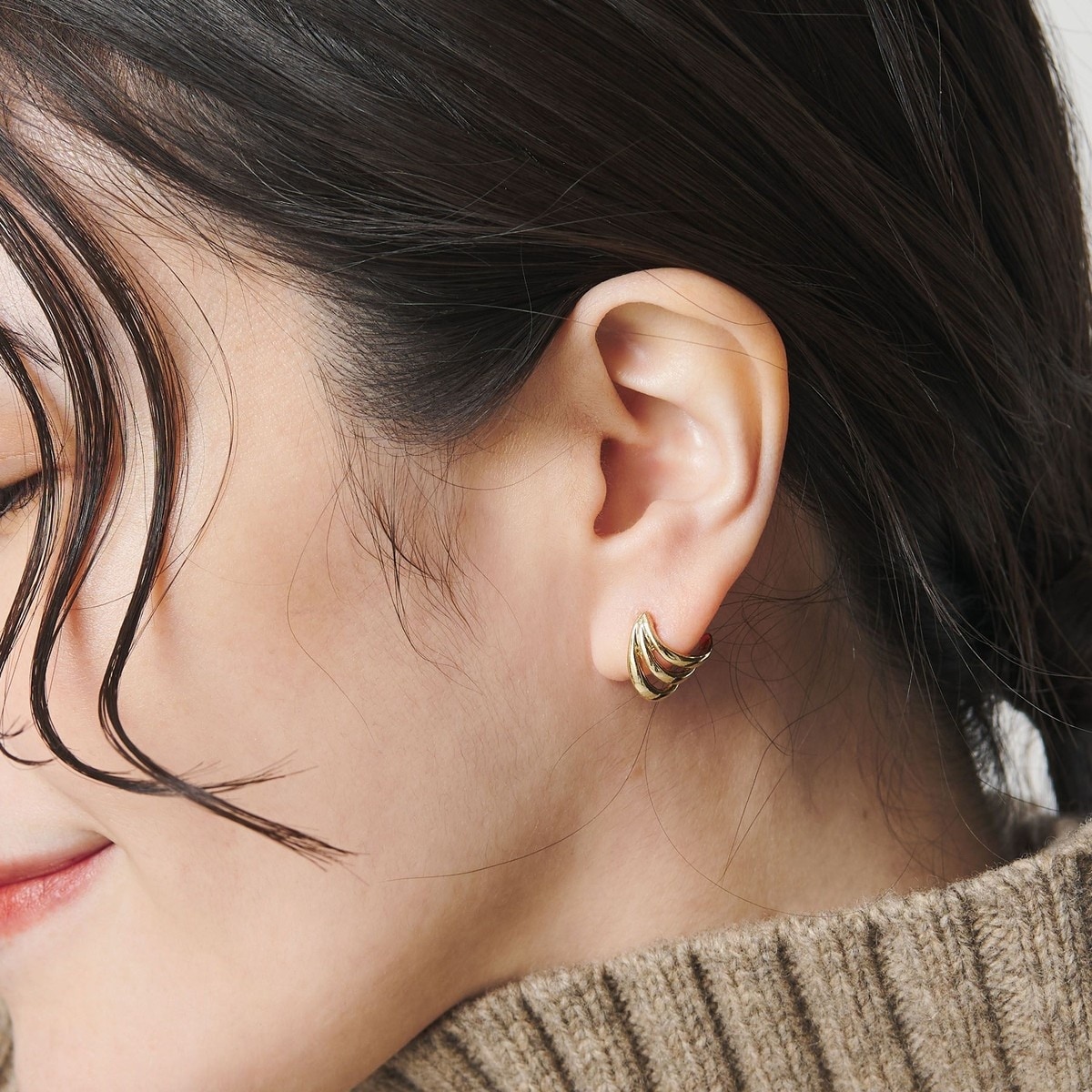 [�}���C]���^�� �J�[�u 3���C�� �s�A�X/�r���[�e�B�[�����[�X ���i�C�e�b�h�A���[�Y�iBEAUTY&YOUTH�j GOLD