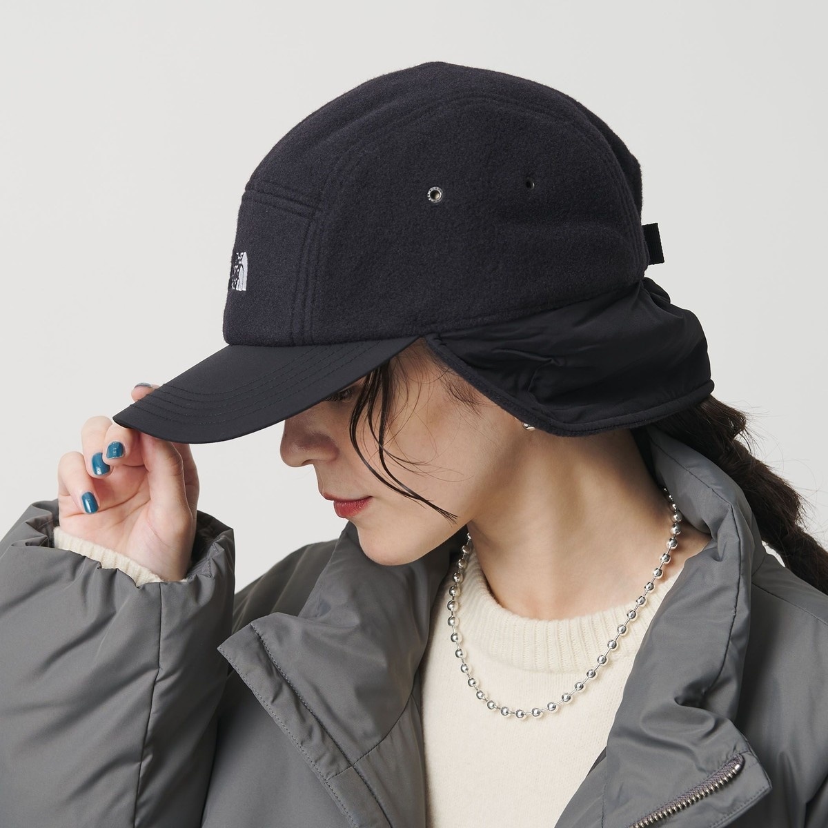 [}C]THE NORTH FACEt[X C[}t Lbv/r[eB[[X iCebhA[YiBEAUTY&YOUTHj BLACK