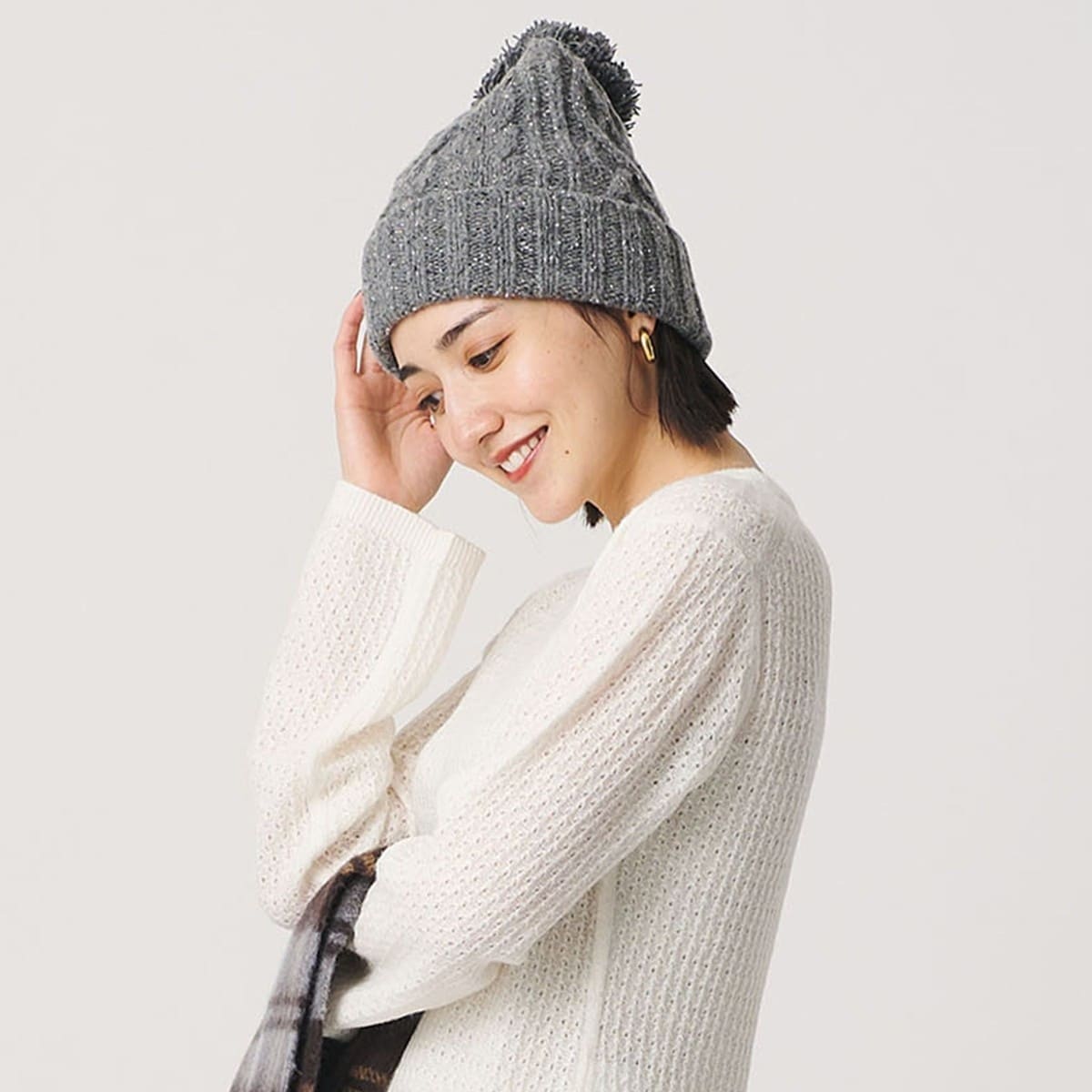 BUTTERFLY JACQUARD BEANIE | エックスガール(X-GIRL) | マルイウェブ