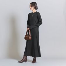 ビューティー＆ユース ユナイテッドアローズ(BEAUTY&YOUTH)の【WEB限定 Wardrobe DAILY MINIMAL】リブニットフレアワンピース