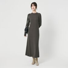 ビューティー＆ユース ユナイテッドアローズ(BEAUTY&YOUTH)の【WEB限定 Wardrobe DAILY MINIMAL】リブニットフレアワンピース