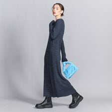 ビューティー＆ユース ユナイテッドアローズ(BEAUTY&YOUTH)の【WEB限定 Wardrobe DAILY MINIMAL】リブニットフレアワンピース
