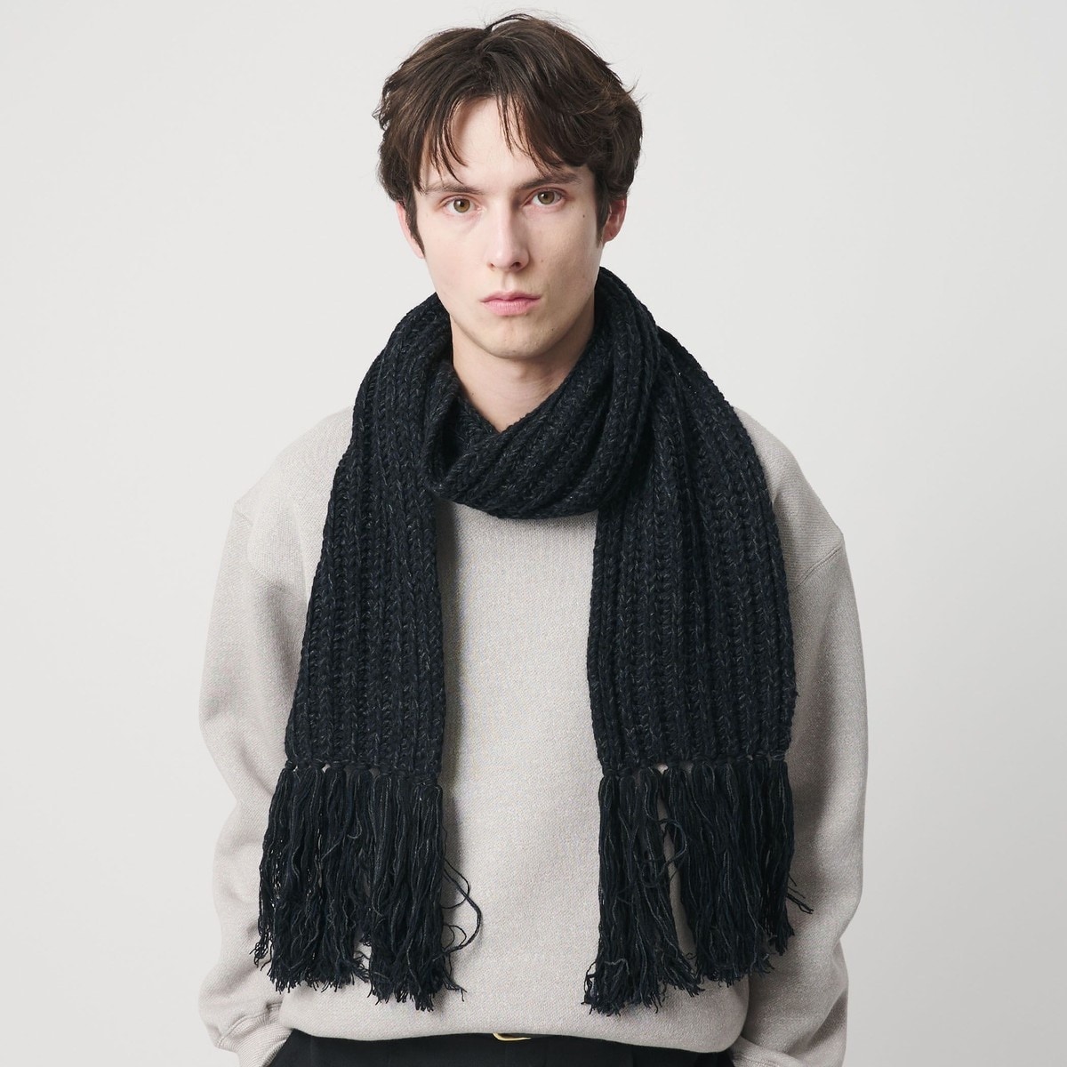 THE INOUE BROTHERS / ザ イノウエブラザーズ Brushed Scarf