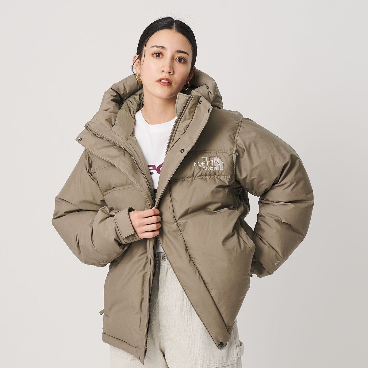 THE NORTH FACE＞ウィンドストッパー ダウンシェル コート