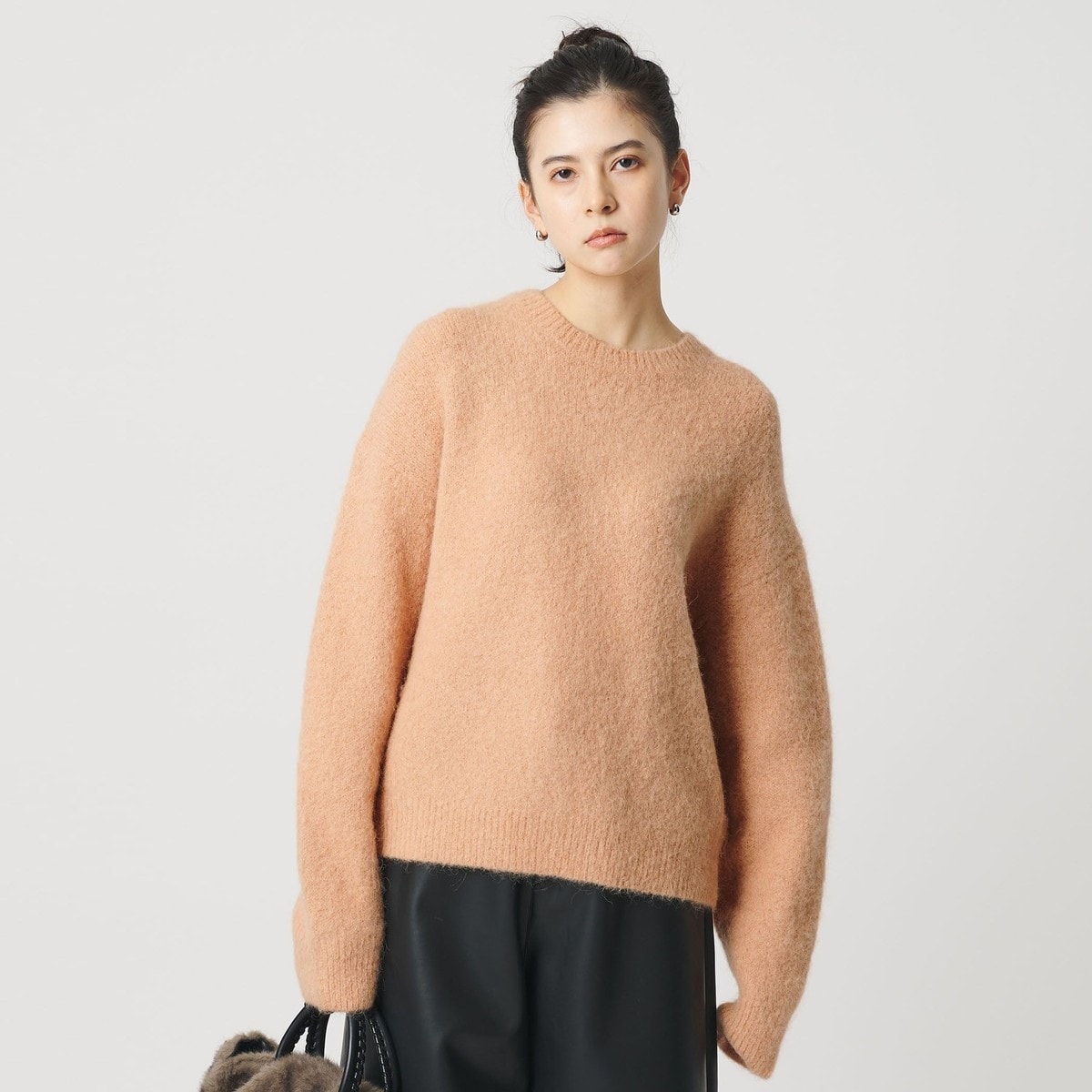 アルパカブレンド シャギー ニットプルオーバー | ビューティー