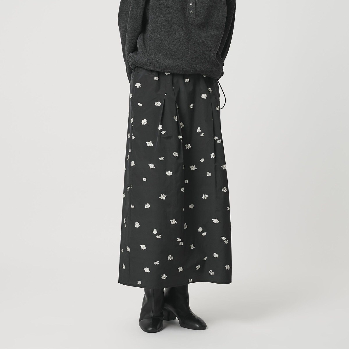 フラワージャガード スカート ウォッシャブル | ビューティー＆ユース