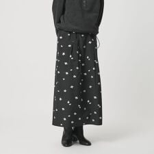 ビューティー＆ユース ユナイテッドアローズ(BEAUTY&YOUTH)のフラワージャガード スカート ウォッシャブル