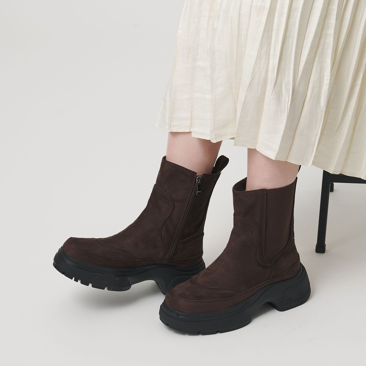 レザー サイドゴアブーツ | ビューティー＆ユース ユナイテッド