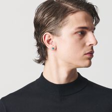 ＜eoa＞ストーン スタッズ ピアス